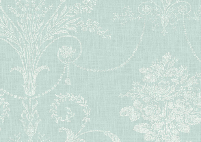 Laura Ashley Josette, Duck Egg - Twist&Fit Roman Blind - Image 8